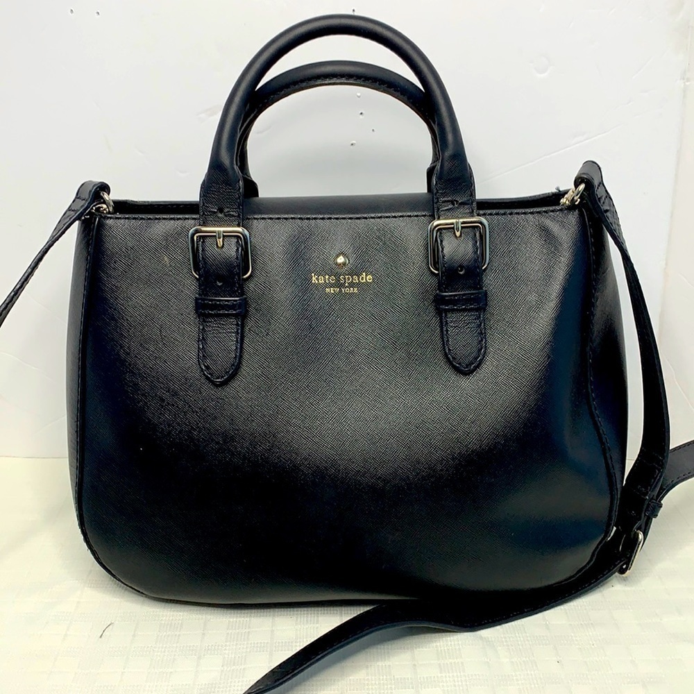 KATE SPADE TEEGAN BERKSHIRE ROAD LEATHER TOTE